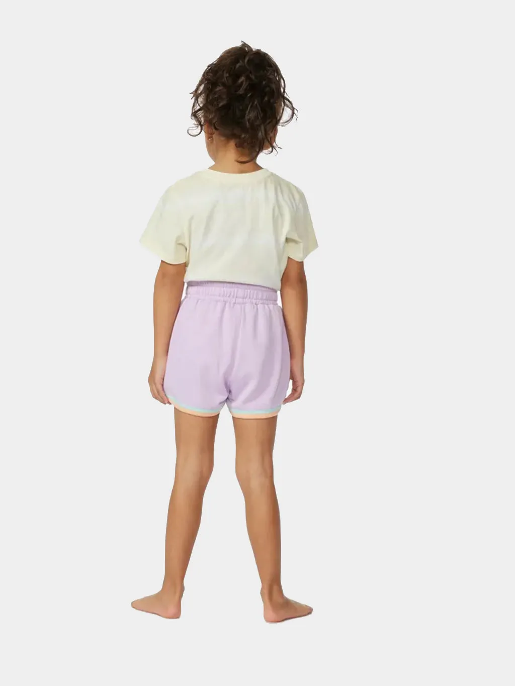 (1-8 years) Girl's Surf Revival Fleece Short