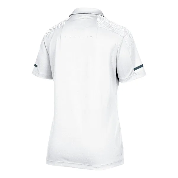 adidas Women's White/Onix Team Iconic Coaches Polo