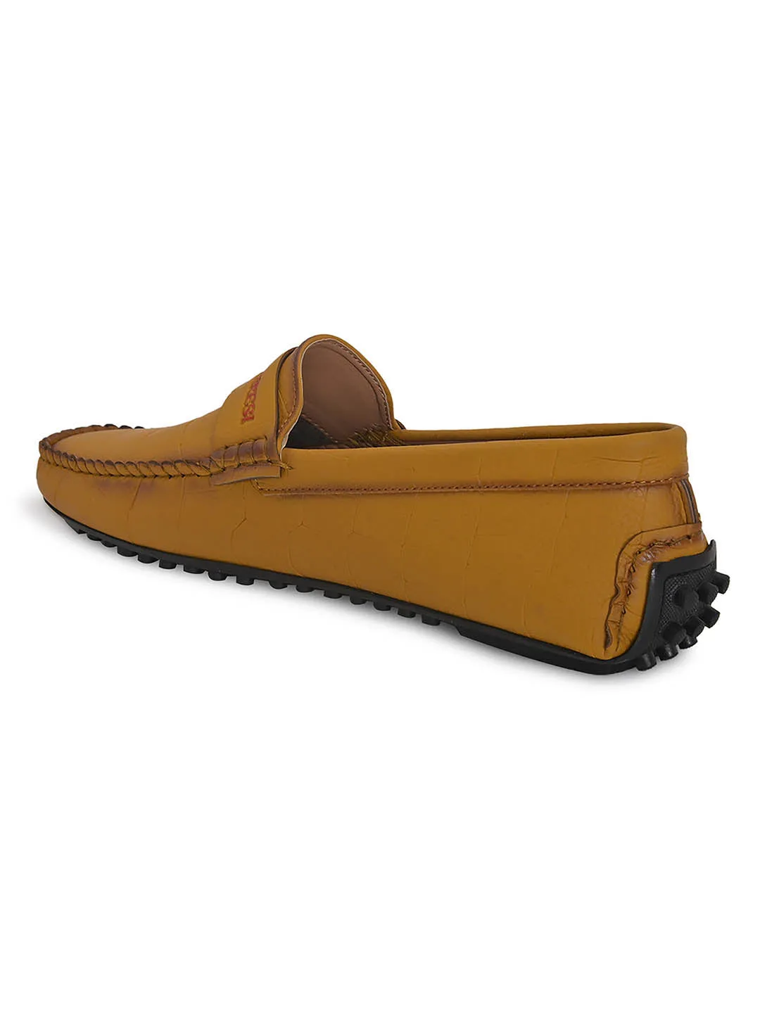 Alberto torresi Synthetic Yellow Casual Loafers