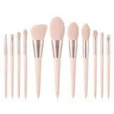 BABY PINK MAKEUP BRUSH SET 11PCS