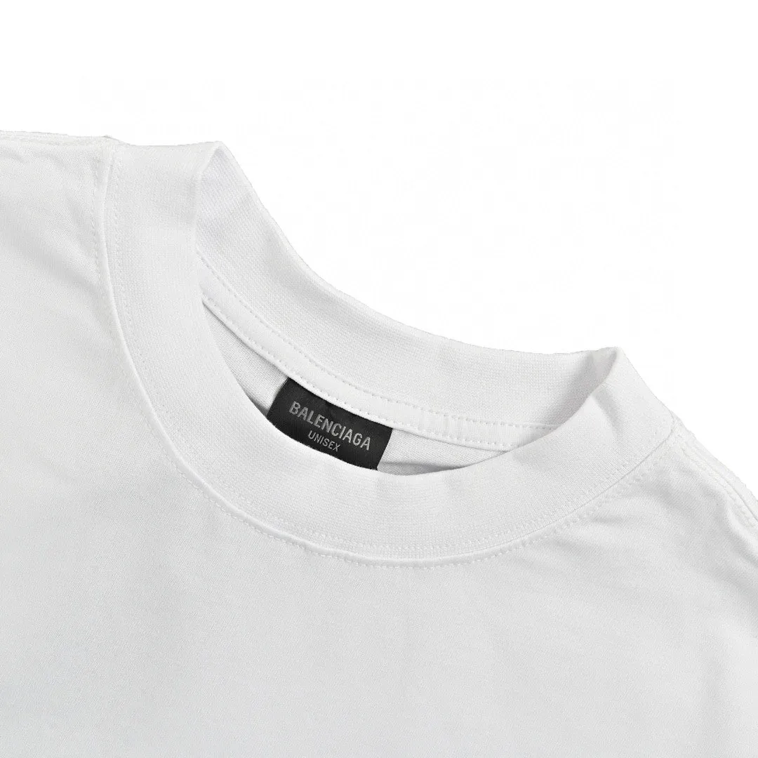 Balenciaga Political Campaign T-Shirt (White)