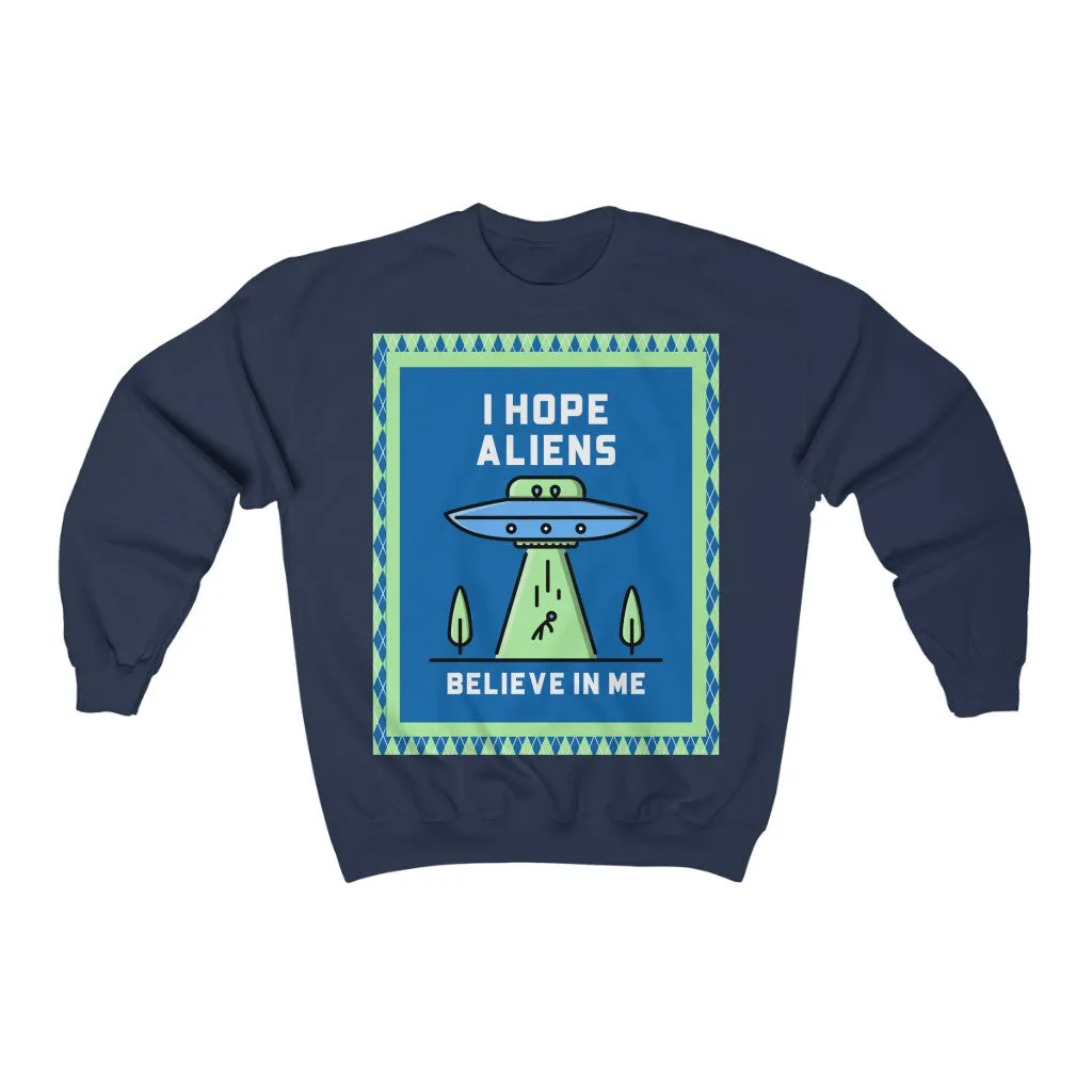 Believe in Me HD Crewneck Sweatshirt