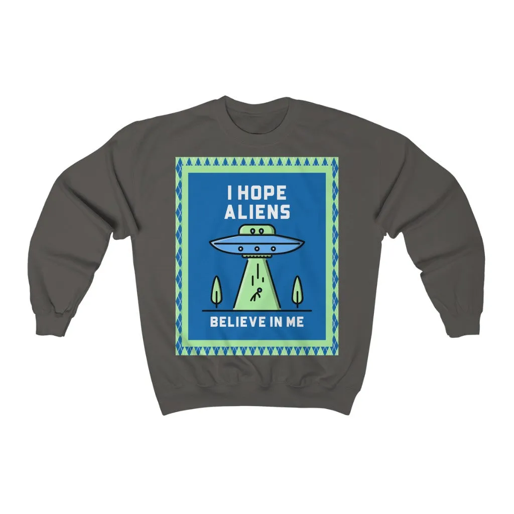 Believe in Me HD Crewneck Sweatshirt