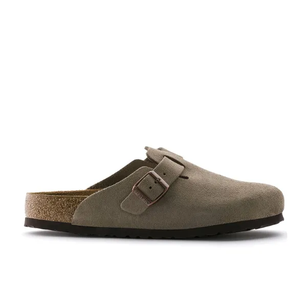 Birkenstock Women's Boston Soft Footbed Taupe