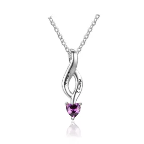 Birthstone Necklace Pendant for Woman