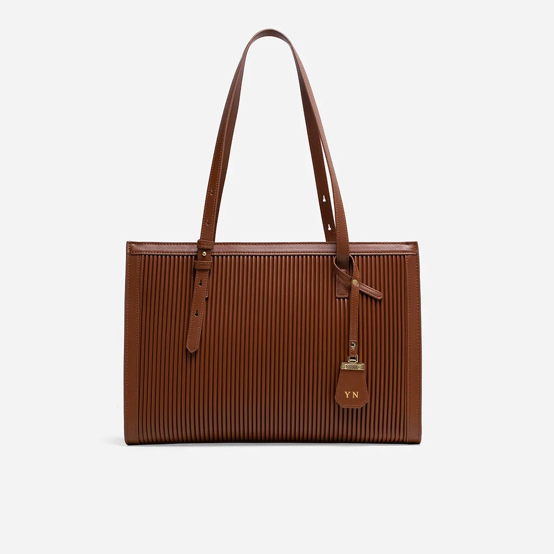 Brie Pleated Tote Bag