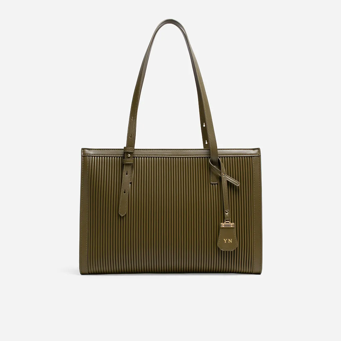 Brie Pleated Tote Bag