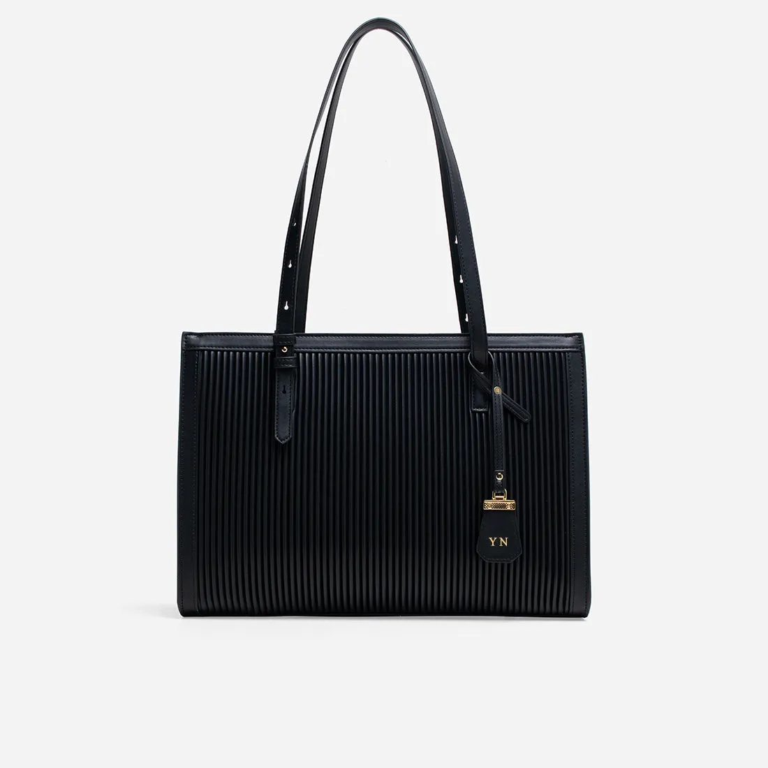 Brie Pleated Tote Bag