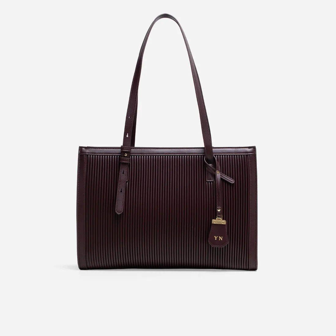 Brie Pleated Tote Bag