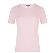 Camellia Pink Perfect Crew Neck Tee Shirt