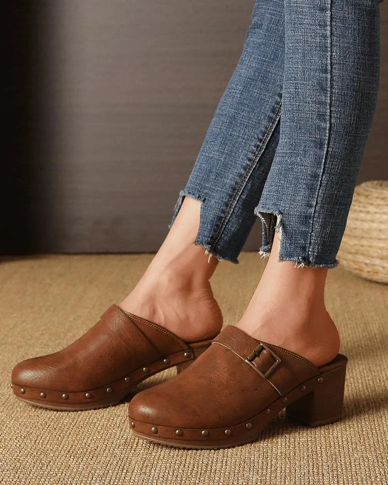 Casual Retro Clogs