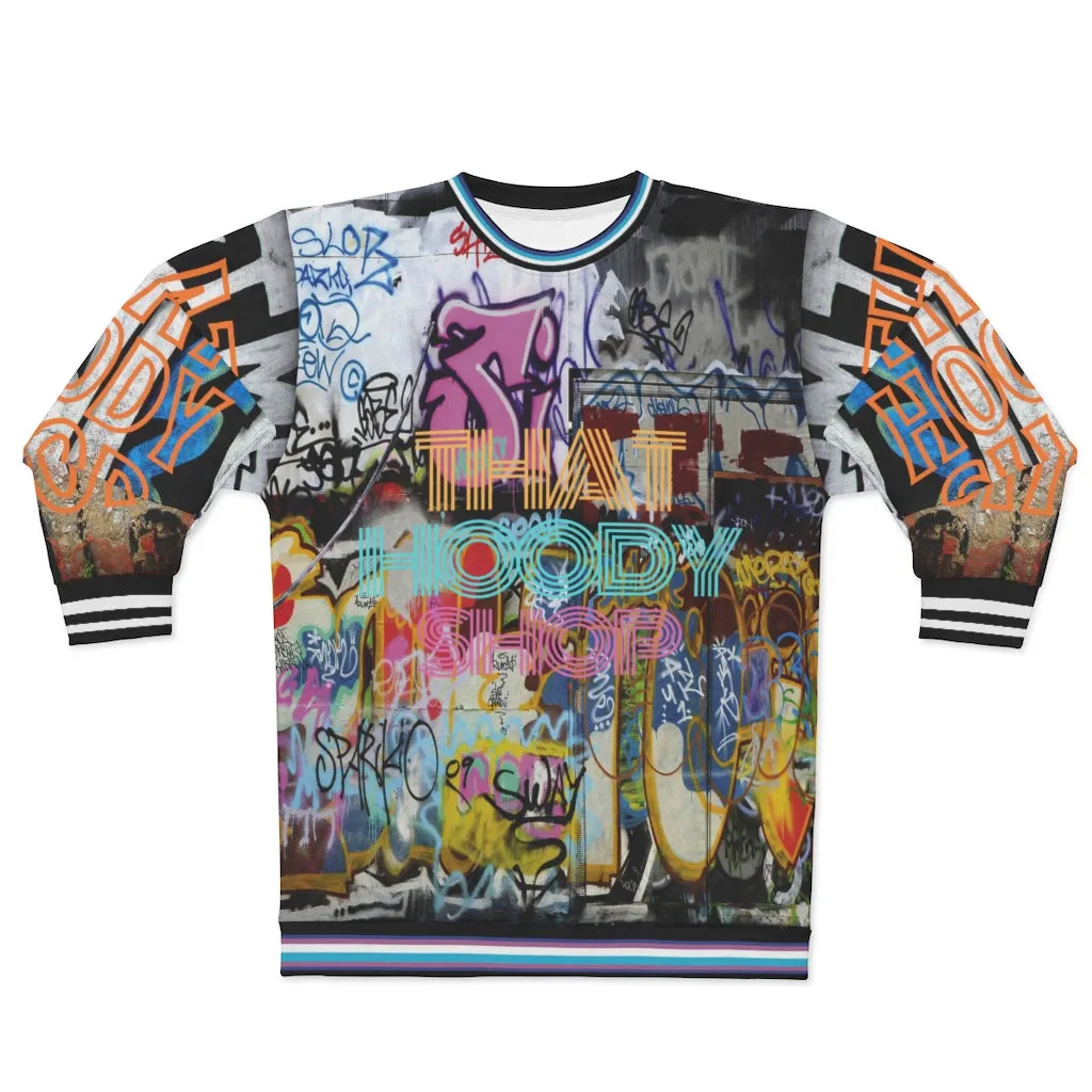 Cityscape Graffiti Unisex Sweatshirt