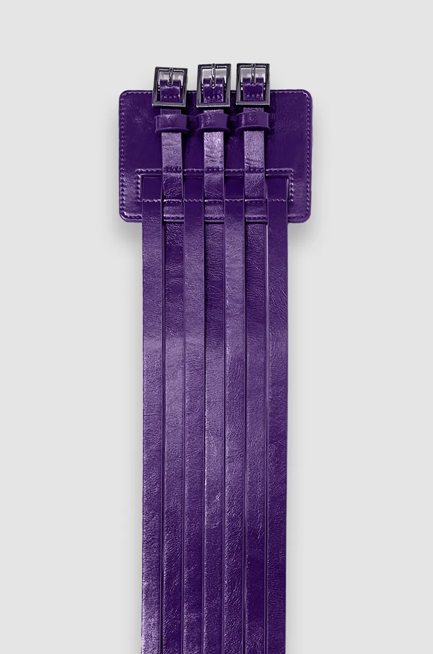 Claudine Belt (Purple)