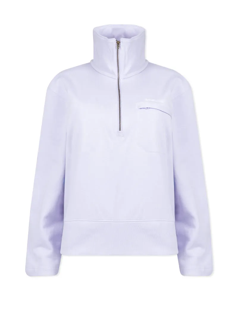 Columbia Lodge French Terry Pullover Purple Tint