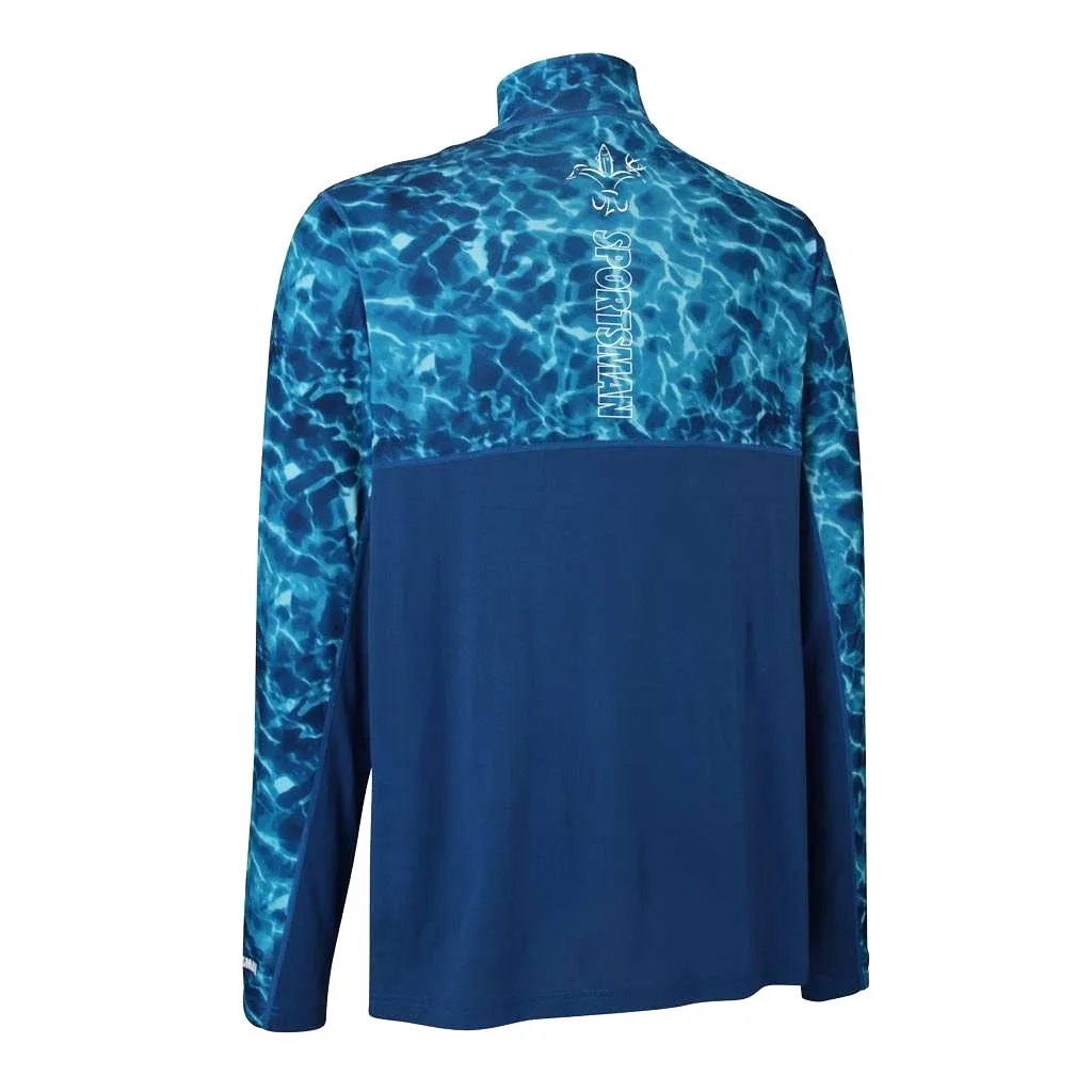 Cool Breeze Quarter Zip: Breathable Long Sleeve Fishing Shirt