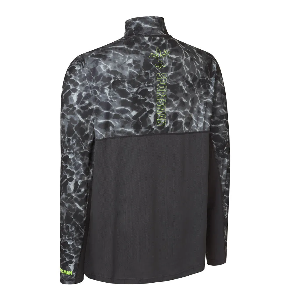 Cool Breeze Quarter Zip: Breathable Long Sleeve Fishing Shirt