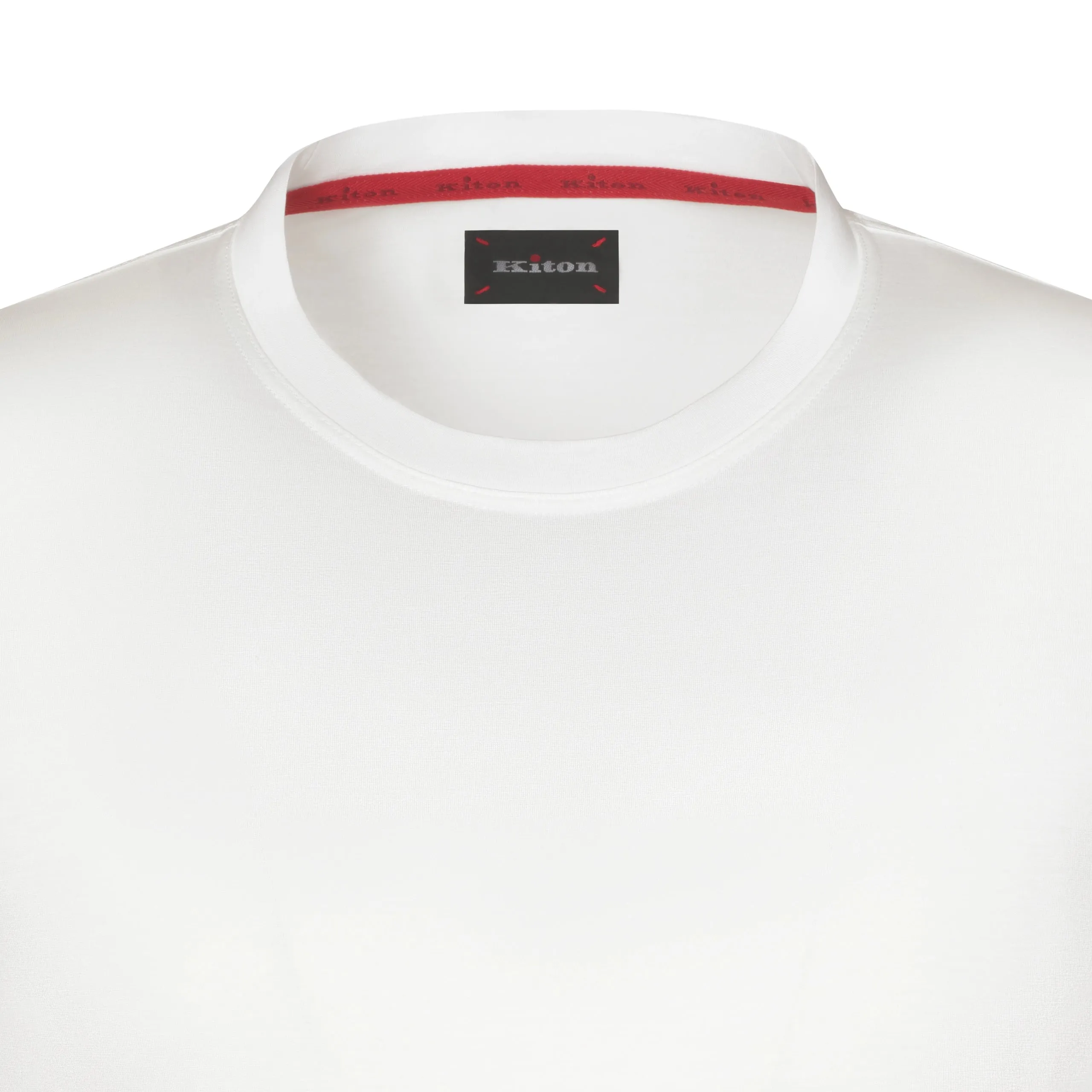 Cotton T-Shirt in Off White