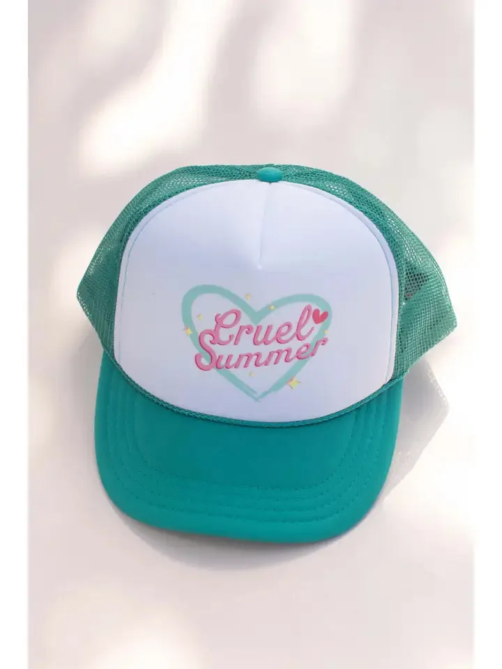 Cruel Summer Trucker Hat Jade