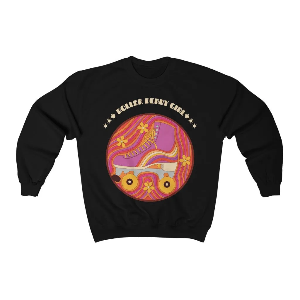 Derby Girl HD Crewneck Sweatshirt