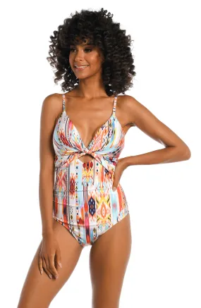 Desert Dream Twist Keyhole One Piece - FINAL SALE