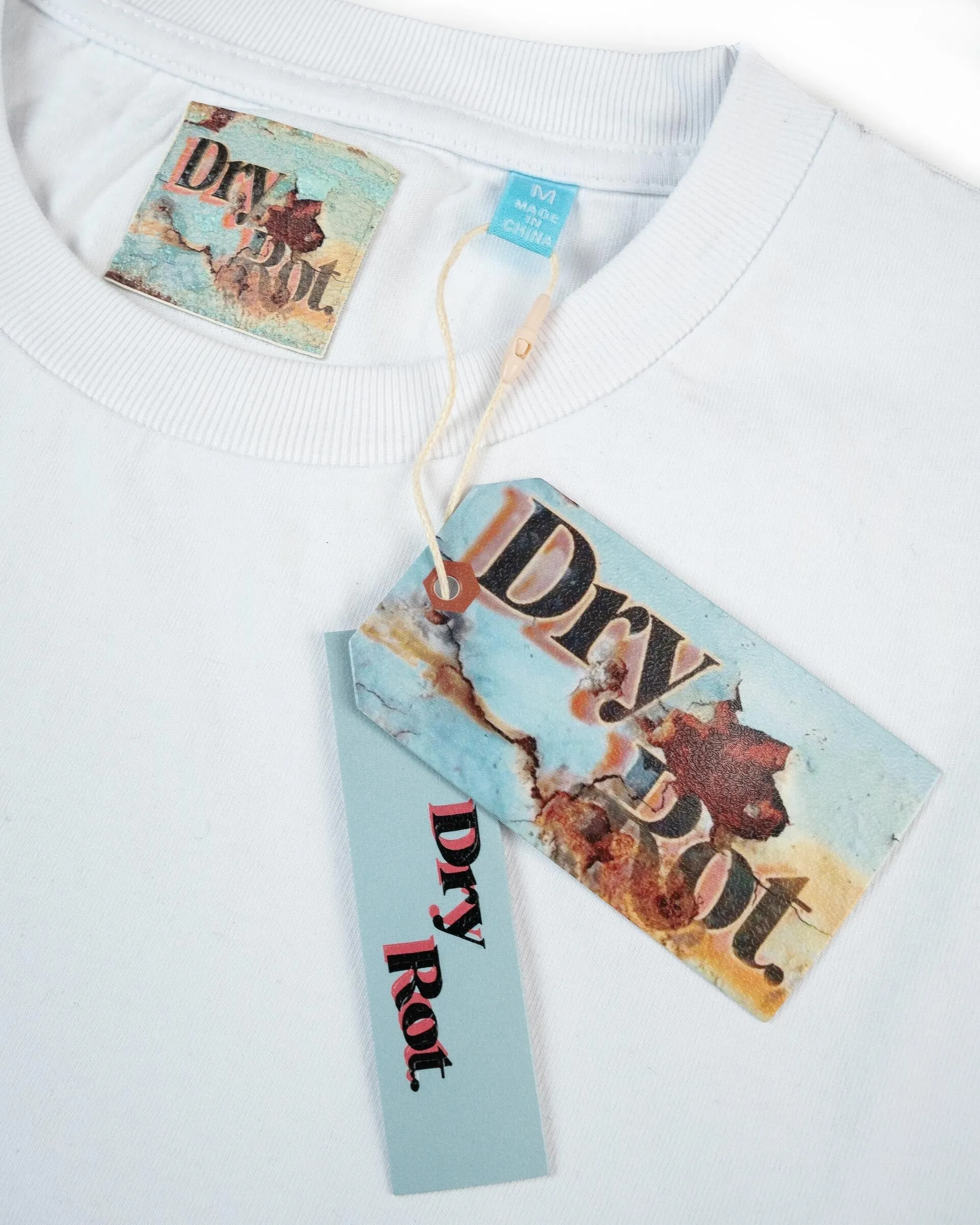 DRY ROT CLASSIC VINTAGE TEE WHITE