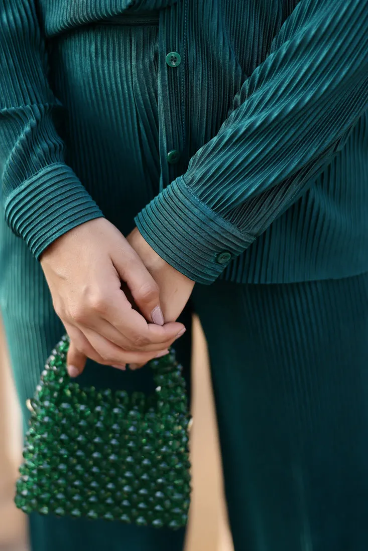 Emerson-Emerald Pleated Coordinate