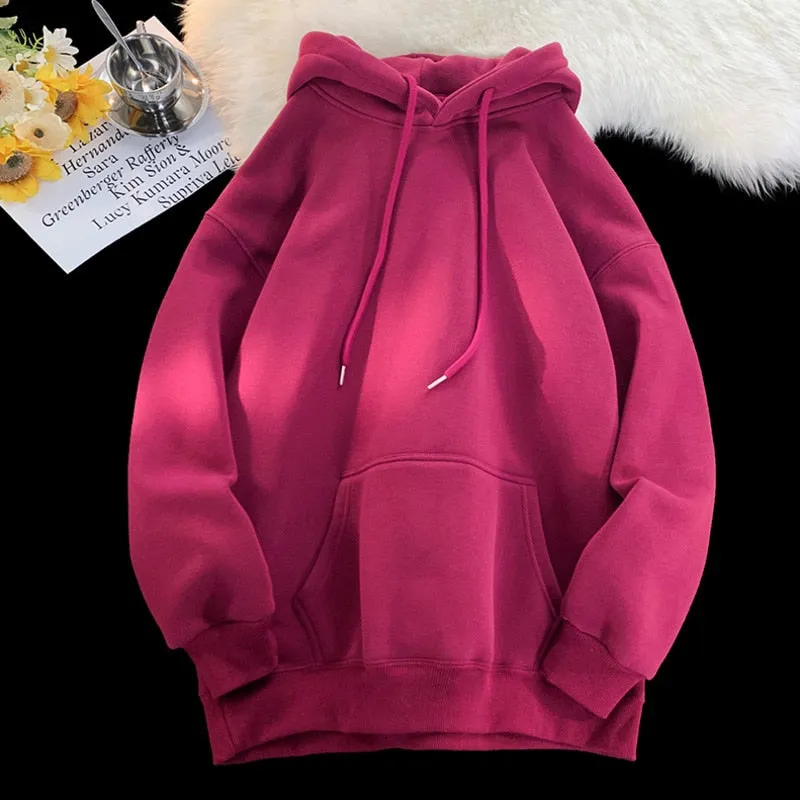 Foesce- 12 Color Autumn Hoodies Men Fashion Casual Hooded Sweatshirt Men Streetwear Hip Hop Loose Pullover Hoodie Mens Hoody M-3XL