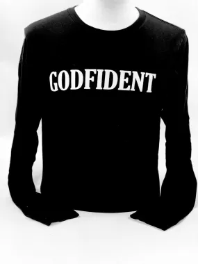 GODFIDENT Long Sleeve Black and White