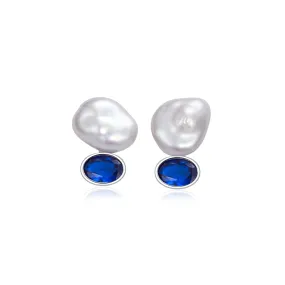 Keshi Freshwater Pearl Earrings WE00703