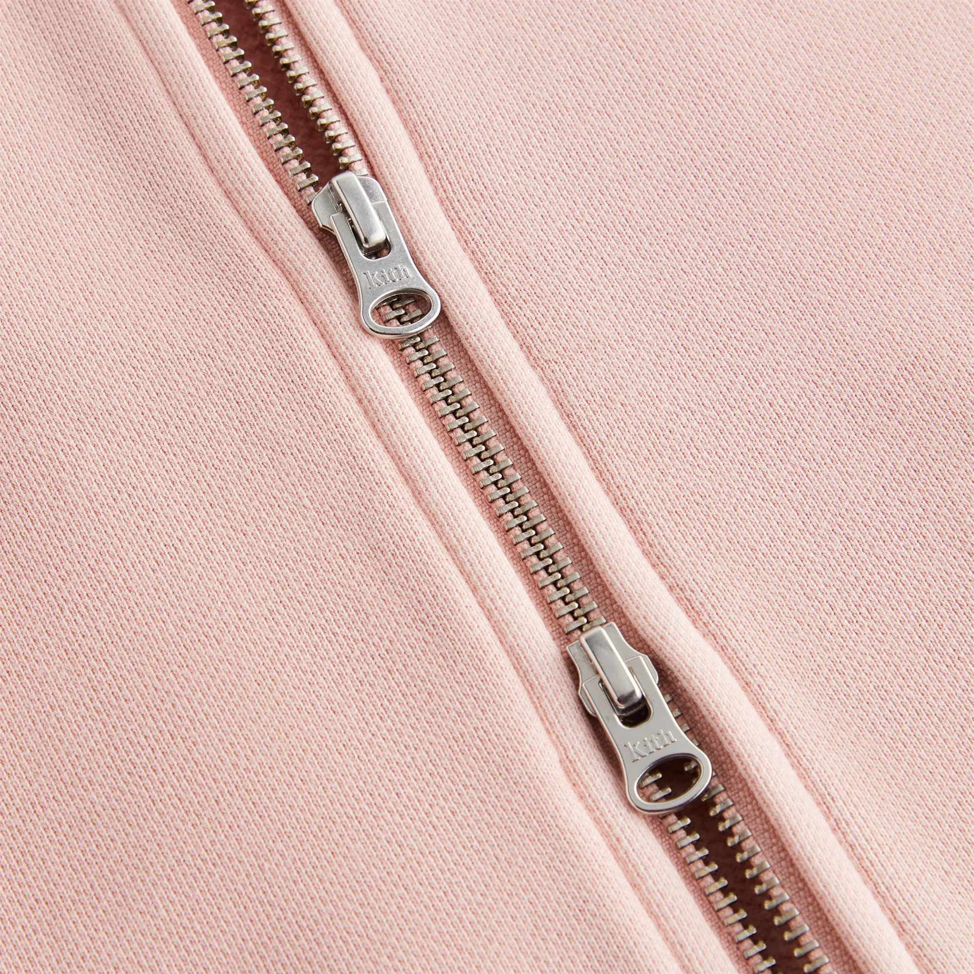 Kith Women Tanner Full Zip Hoodie - Peach Powder