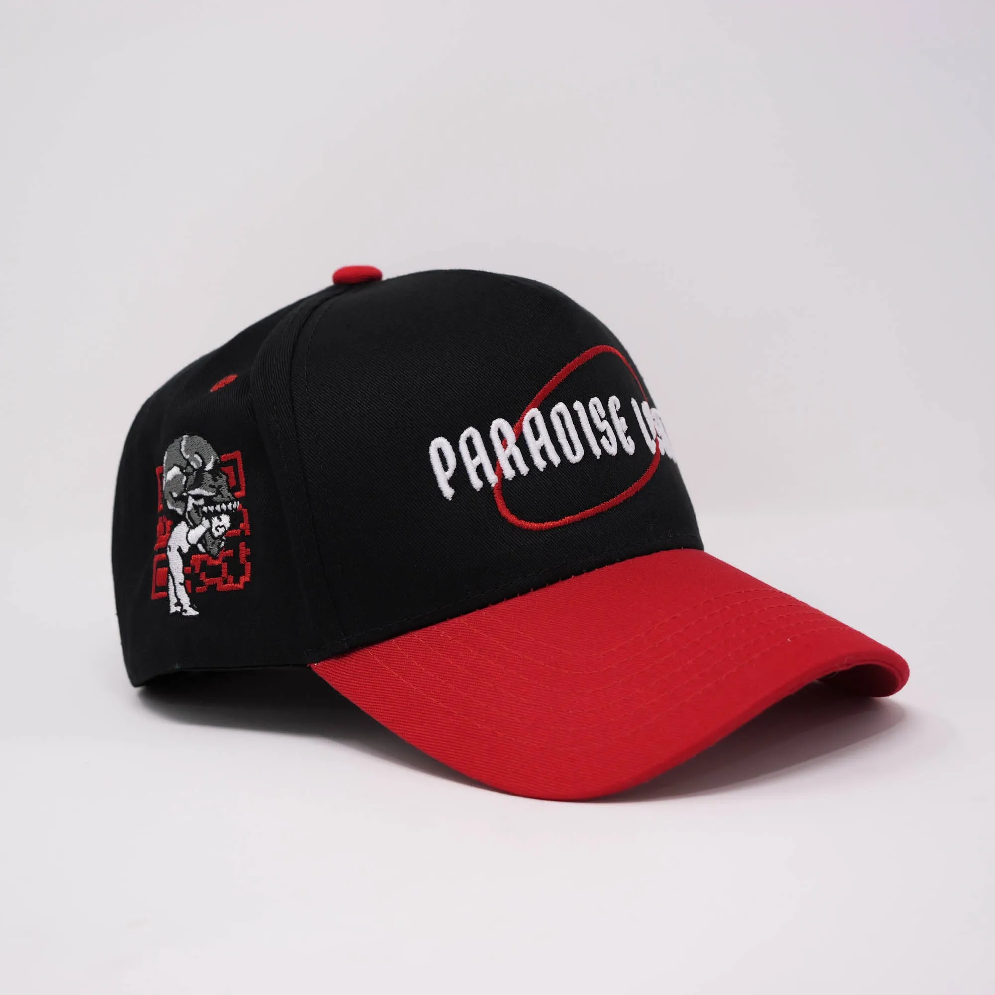 L.I.T.M HATS BLACK/RED