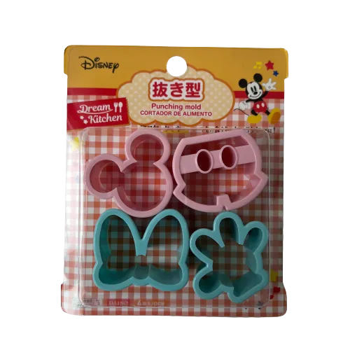 Mickey & Minnie Mouse Cutter Set