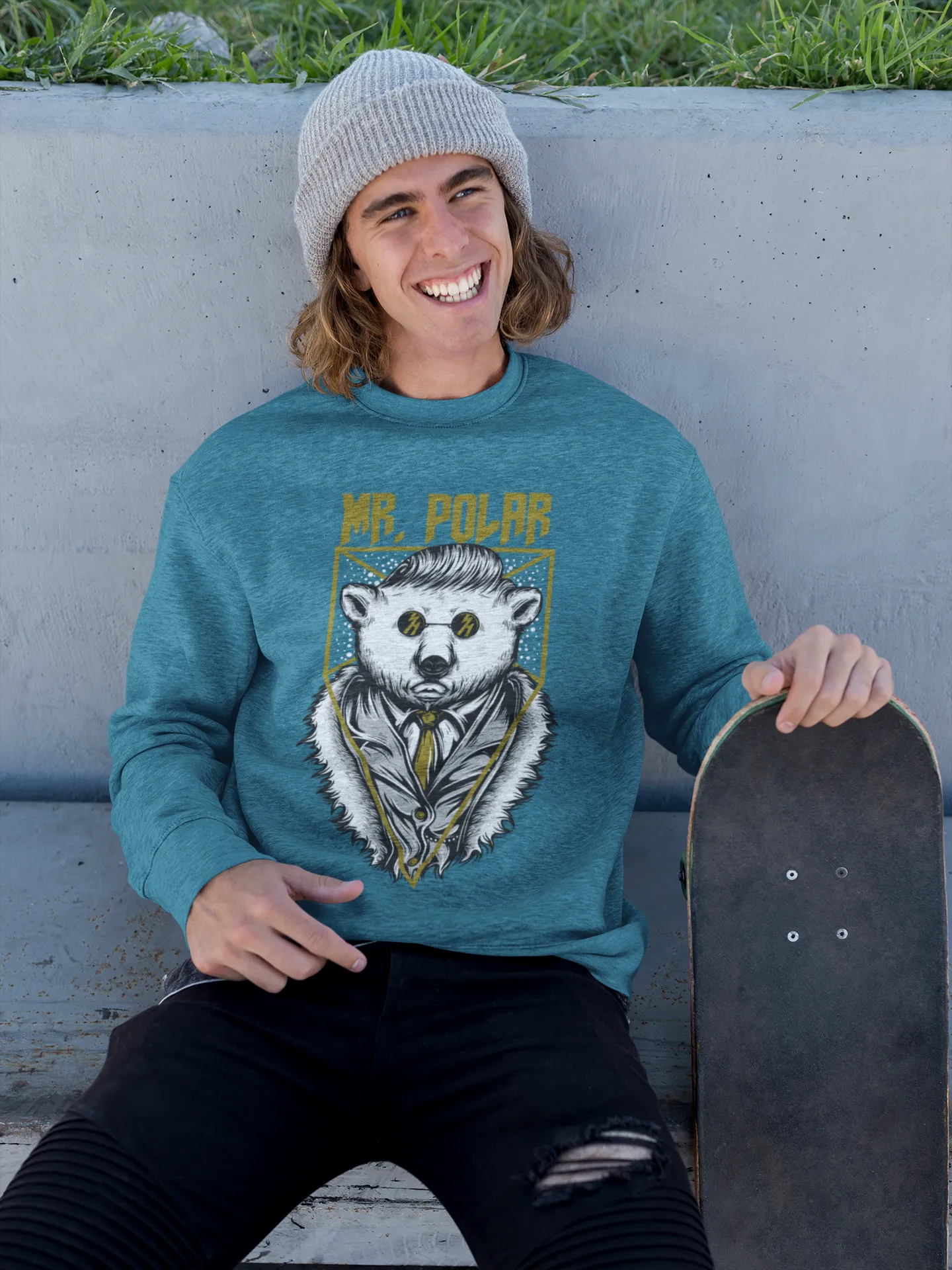 Mr Polar HD Crewneck Sweatshirt