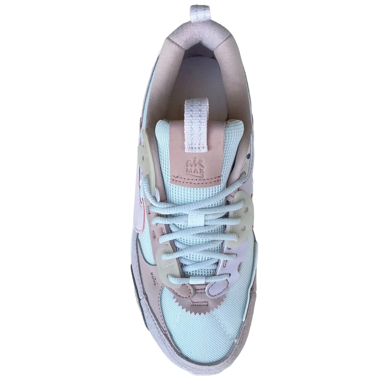 Nike women's sneakers shoe Air Max 90 Futura DM9922-104 white-pink