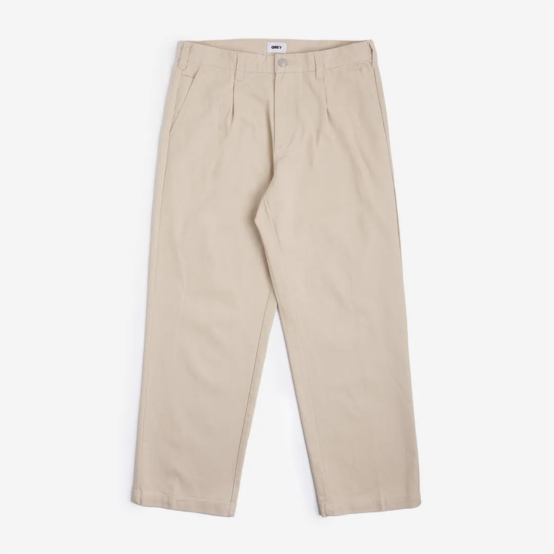 OBEY Hardwork Pleated Pant