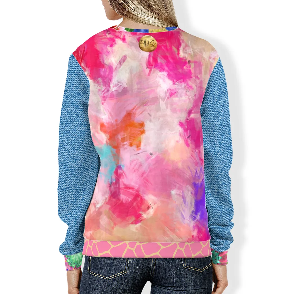 Pink Mirage Unisex Sweatshirt