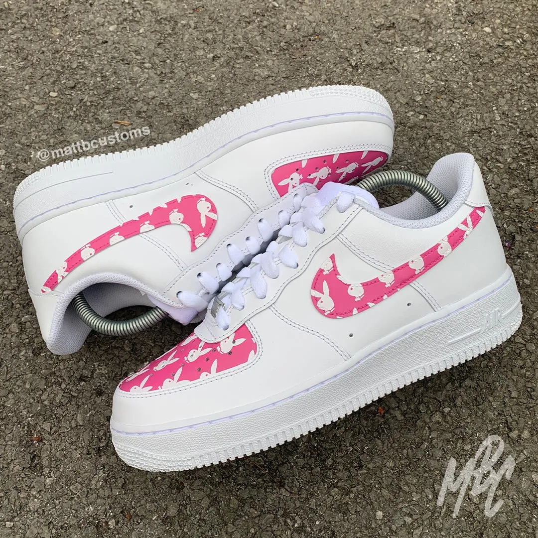 Play Bunny Panels - Air Force 1 Custom