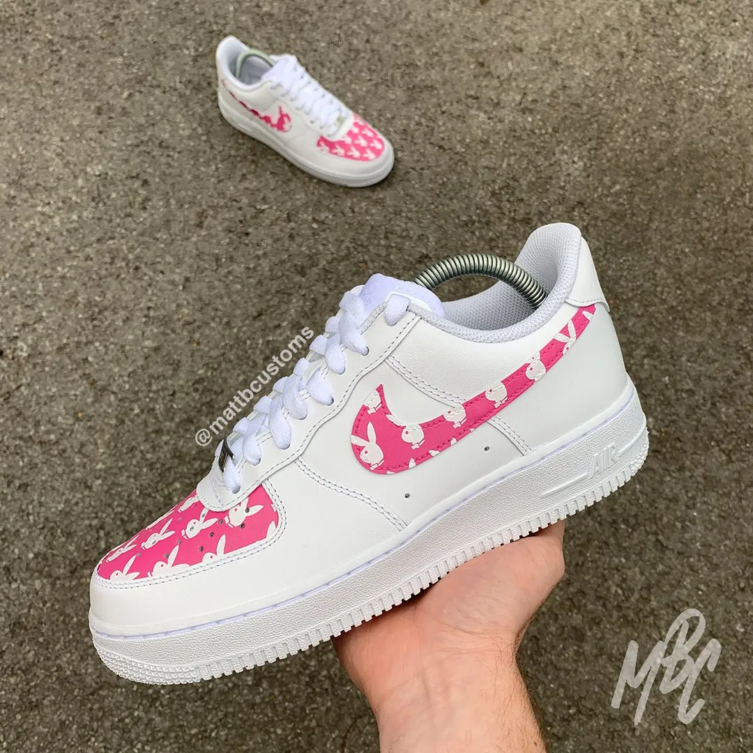 Play Bunny Panels - Air Force 1 Custom