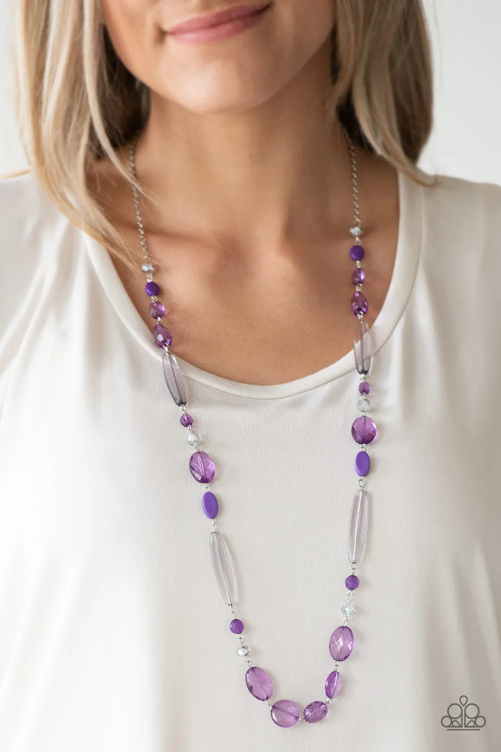  Quite Quintessence Purple Necklace Set