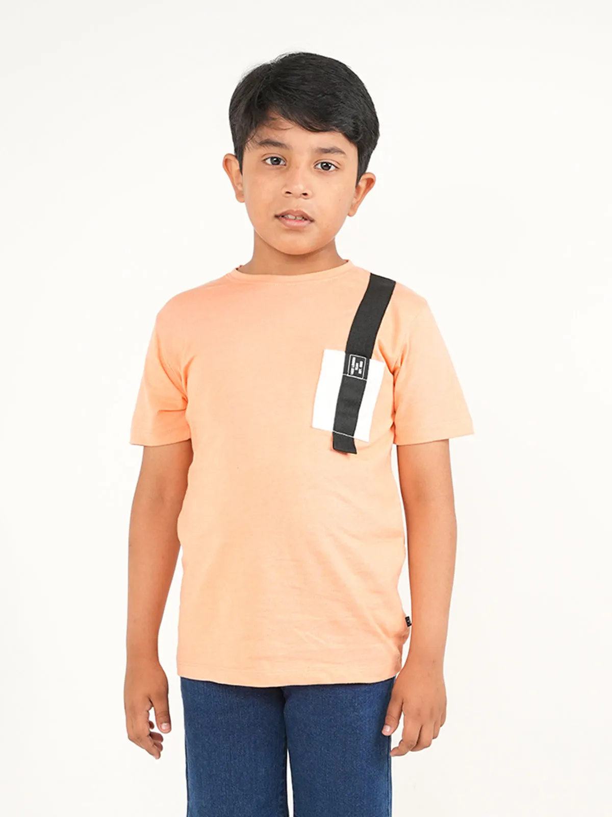 "MAHABA" Kids Casual Summer Crewneck Tee Shirt