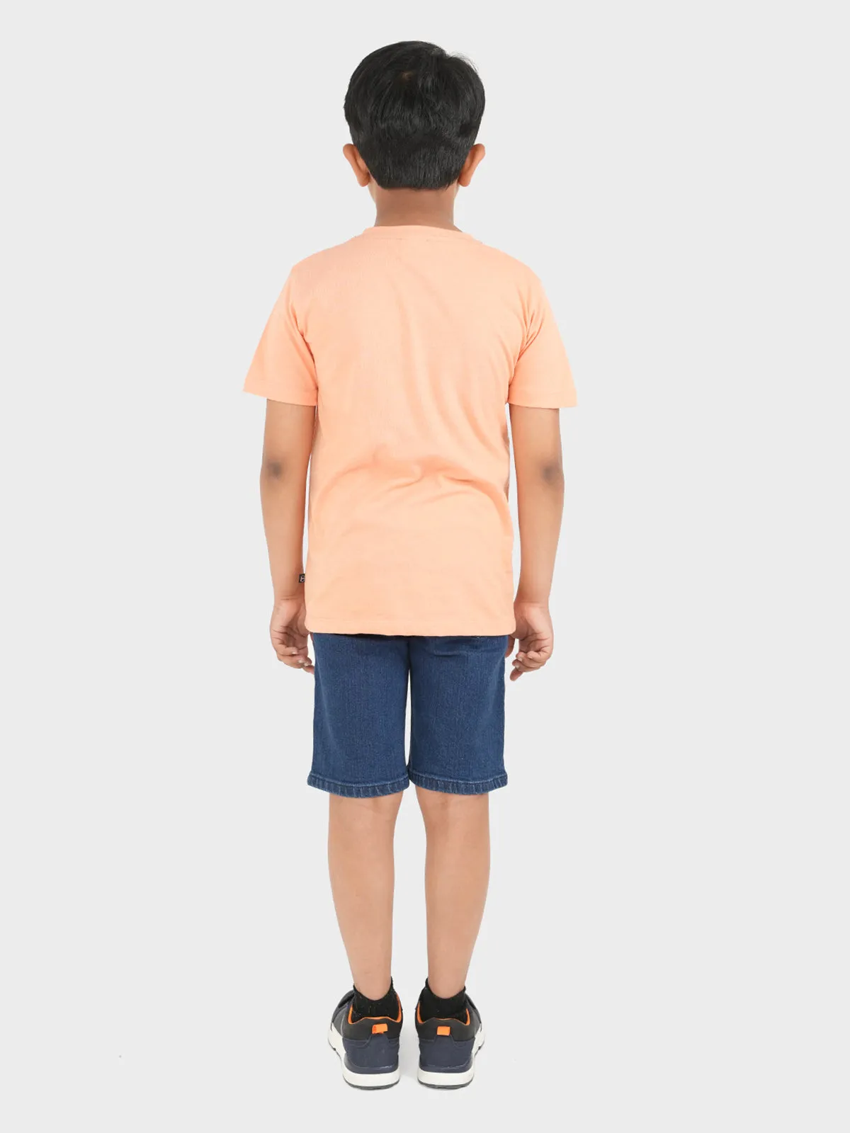 "MAHABA" Kids Casual Summer Crewneck Tee Shirt