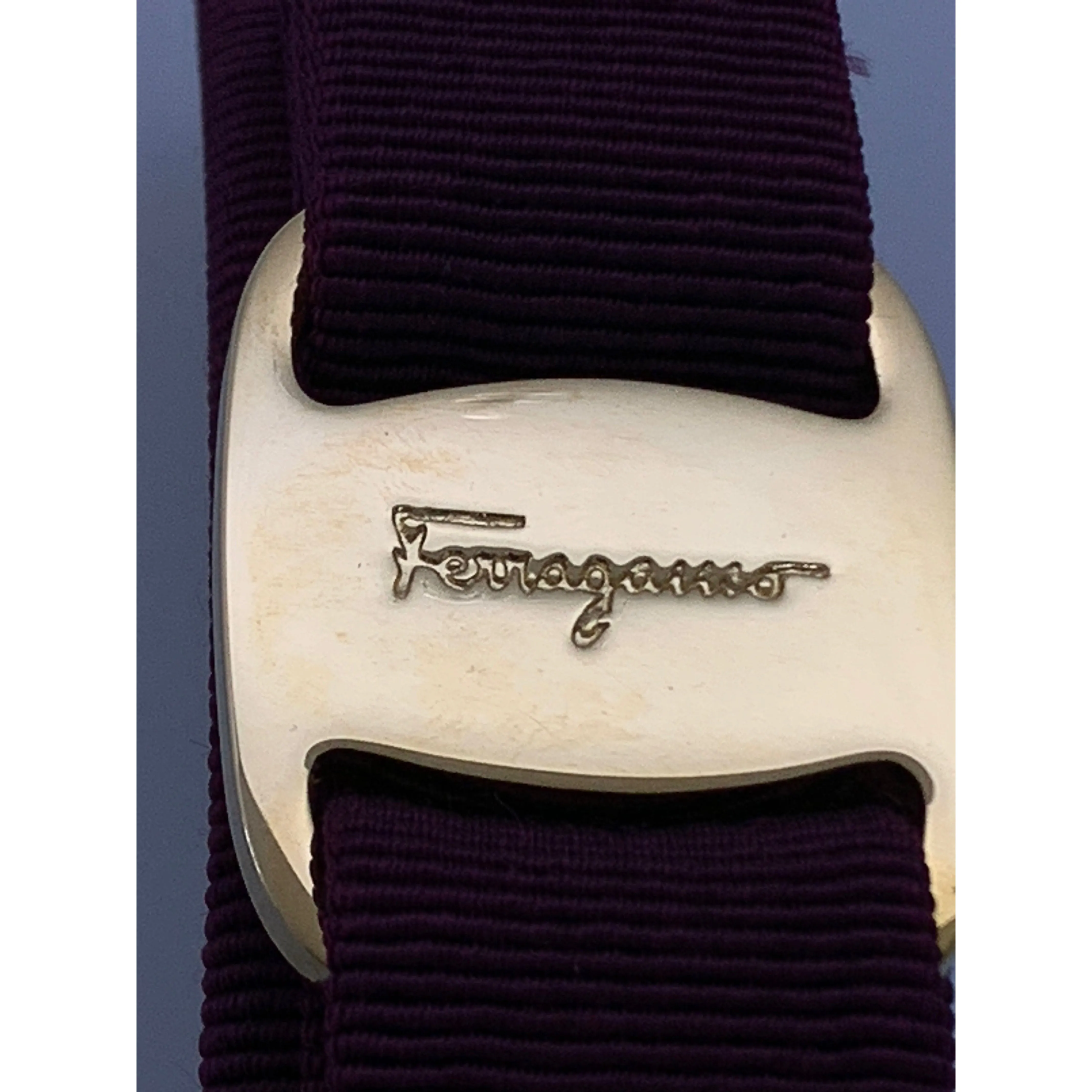 #Salvatore Ferragamo/Ribbon barrette/Other/BRD