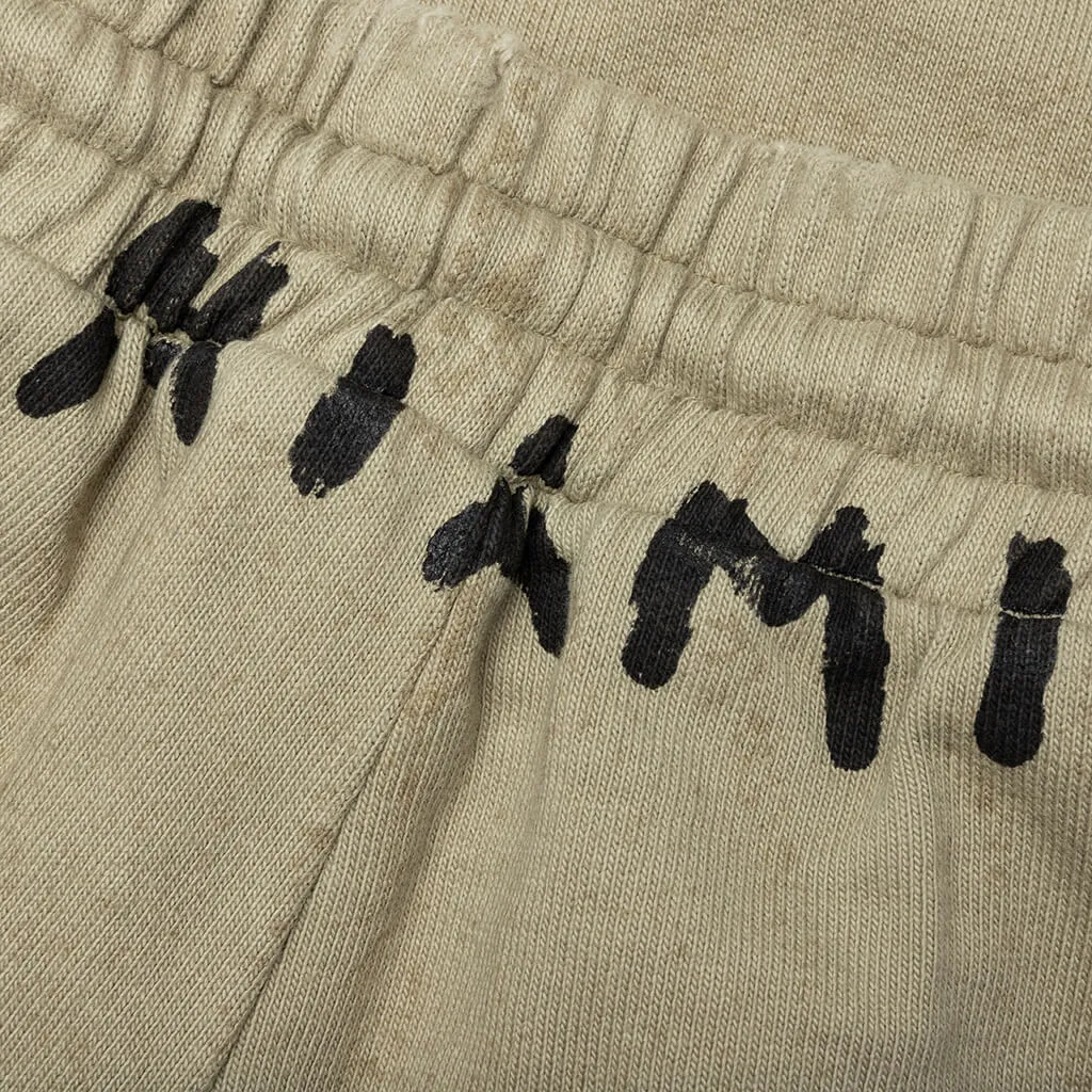 Seasonal Logo Sweat Shorts - Military/Black