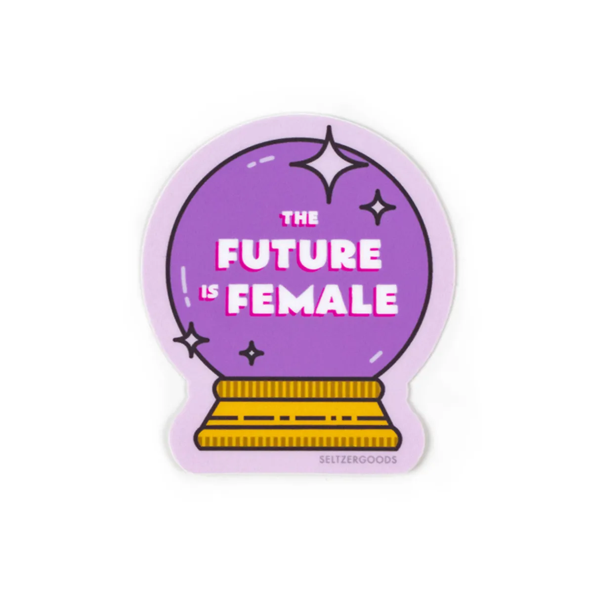 The Future is Female Sticker