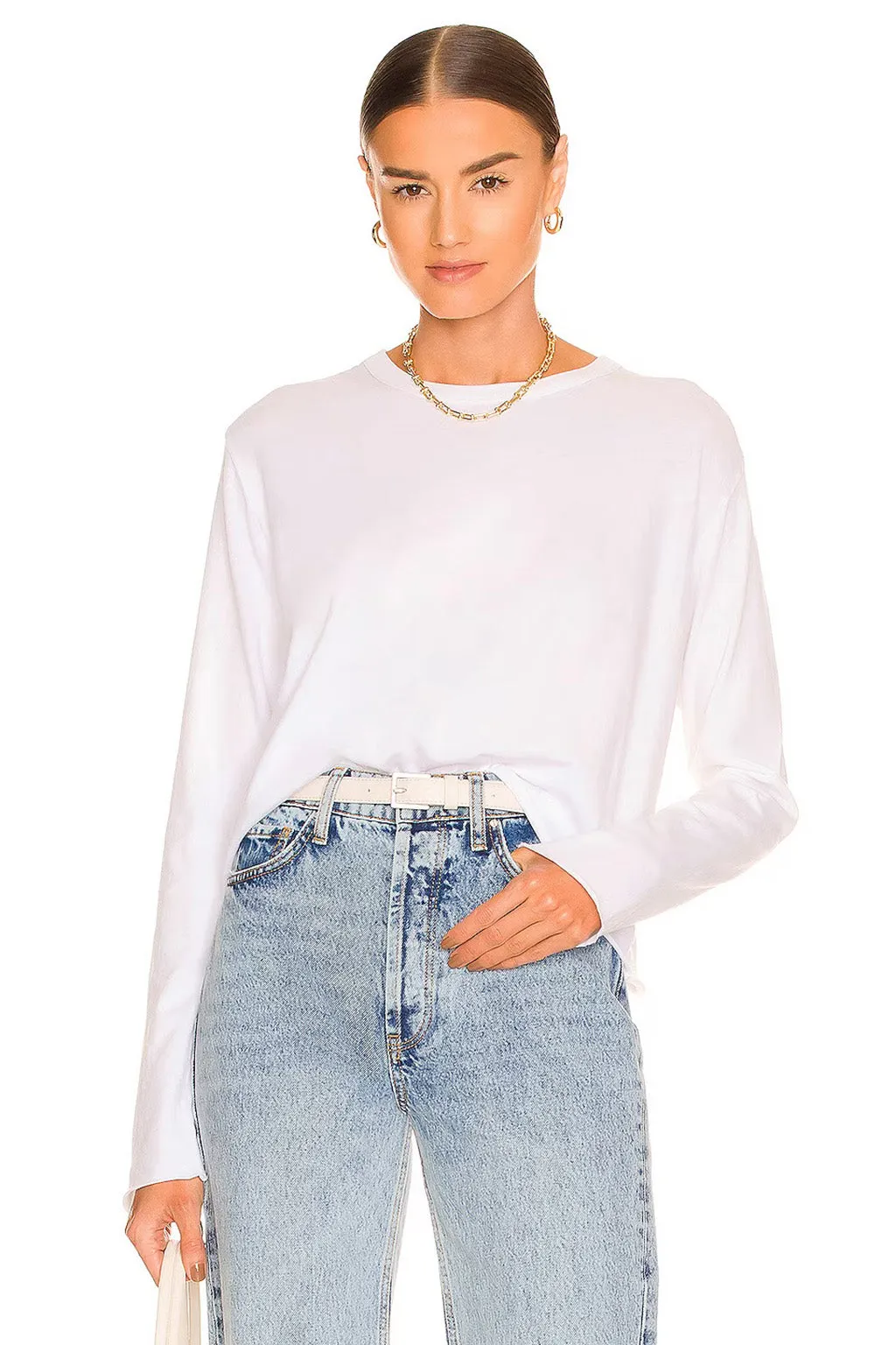 THE LONG SLEEVE CROP TEE