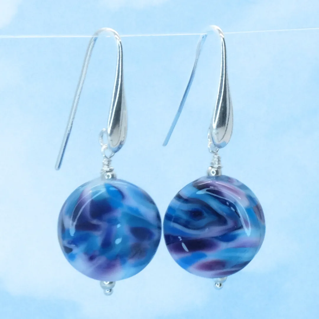 Twilight Swirls earrings