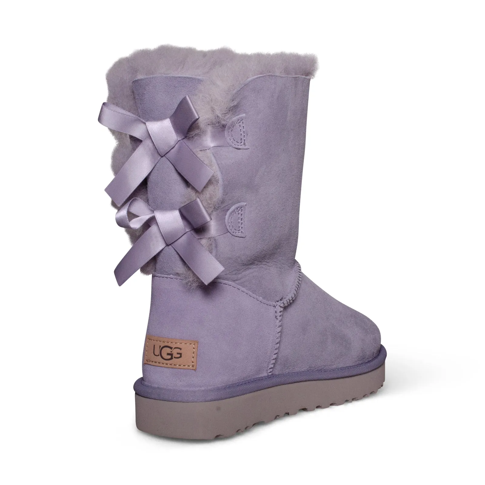 UGG Bailey Bow II Heathered Lilac Boots - Women's