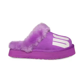 UGG Disquette Chopd Purple Sky Slippers - Women's