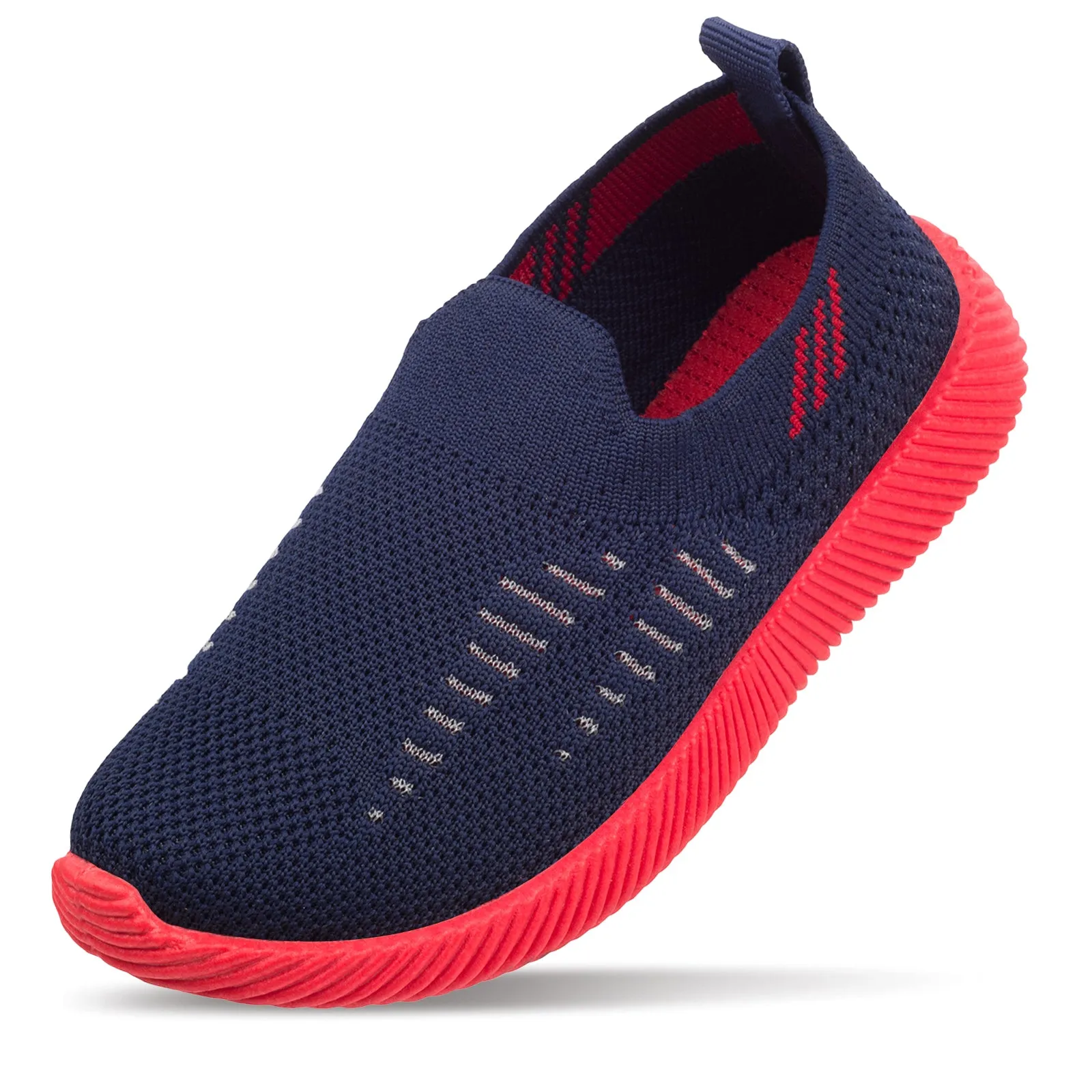 Walkaroo Kids Shoes - WK350 Navy Blue Red