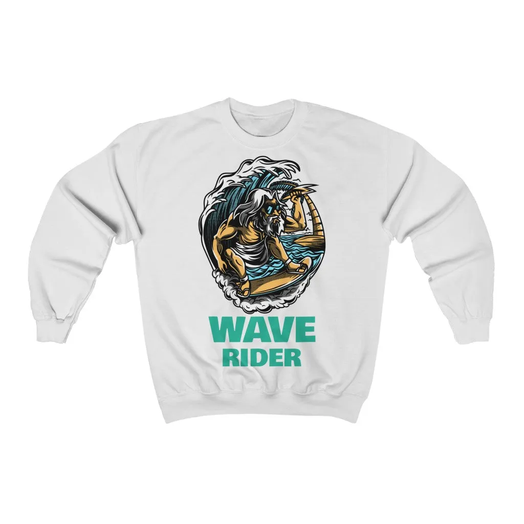 Zeus Surfer HD Crewneck Sweatshirt